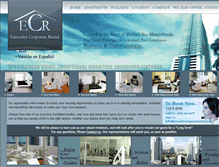 Tablet Screenshot of executivecorporaterental.com